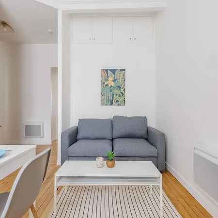 Appt 1 Bdr 2p Near Buttes Chaumont Apartment Paris